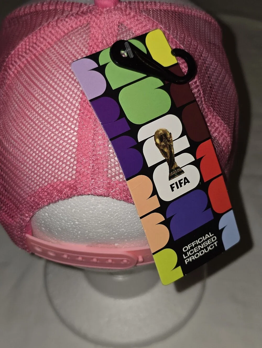Miami FIFA Pink and White Trucker Hat